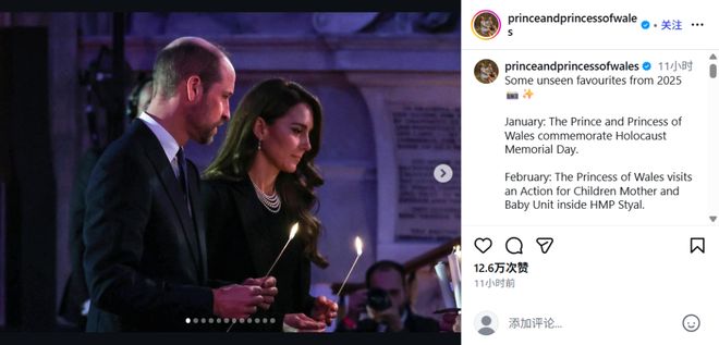 新葡京娱乐城威廉凯特年终“王室回忆杀”：